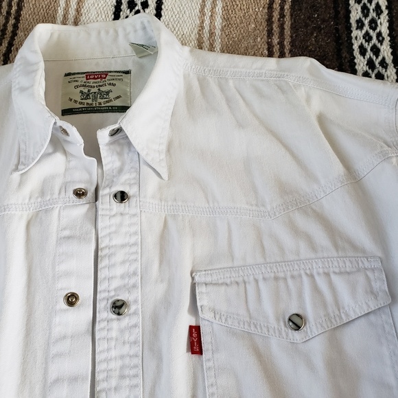 levi's snap button shirts